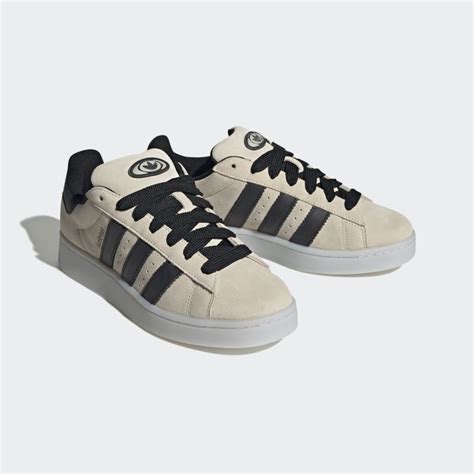 adidas campus beige met wit|adidas campus 00s sneakers.